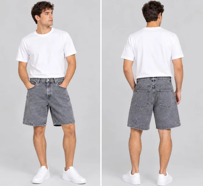 Bermuda Jeans Baggy