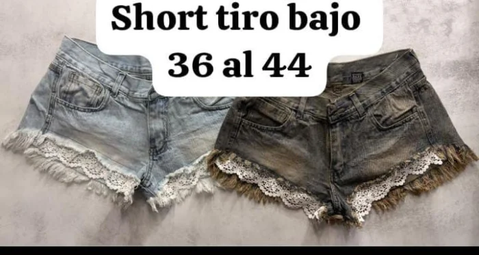Short Tiro bajo con Puntilla