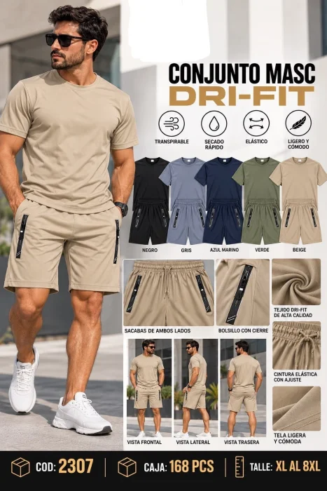 Conjunto Masculino Dri-fit