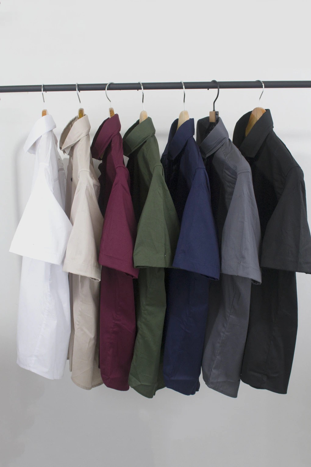 Camisas Lisas Manga Corta - Imagen 2