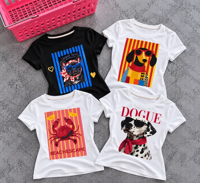 Remera Jersey Estampas