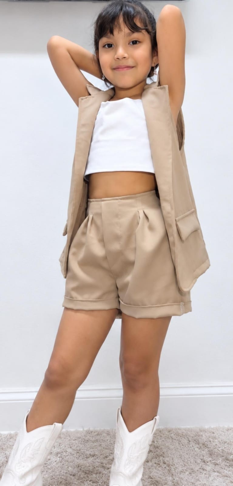 Conjunto Sastrero de Nena de 3 Piesas - Imagen 2