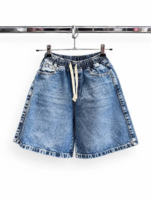 Bermuda Denim Rigido Teen