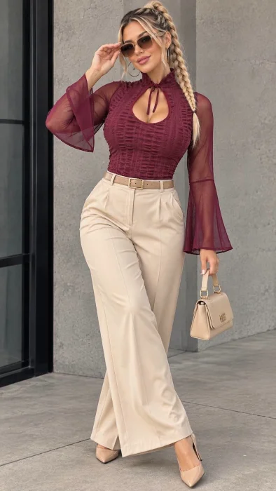 Blusa Rosse