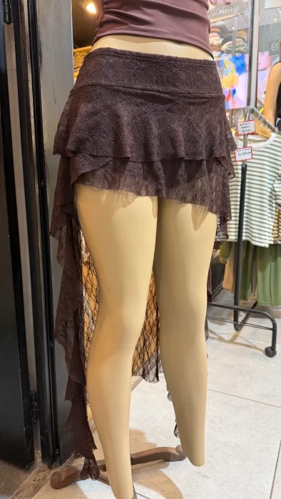 Pollera Larga Encaje