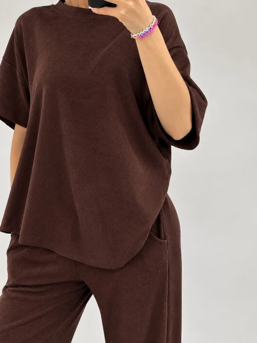 Remera Waffle