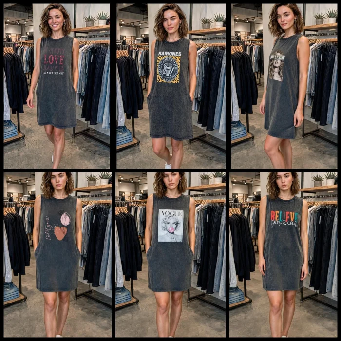 Vestidos Soleros con Bolsillos