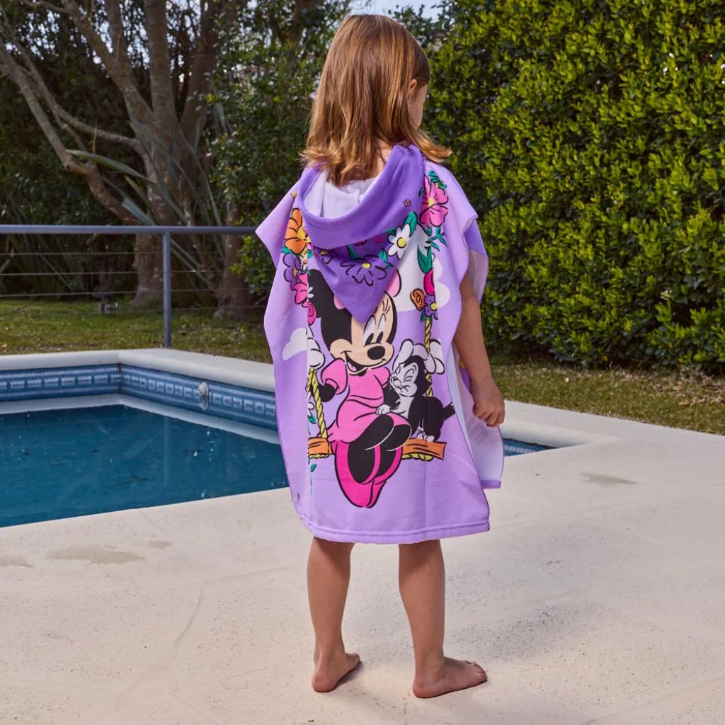 Poncho Toalla Infantil Minnie Mouse Piñata con Capucha Suave y Secado Rápido - 3.jpg