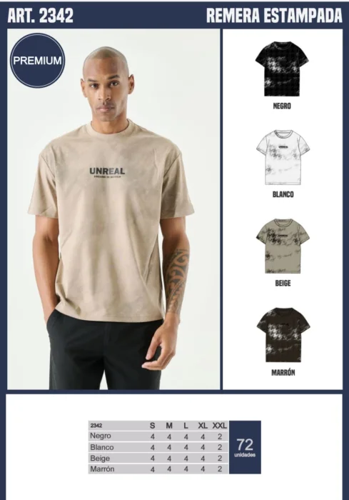 Remera Estampada