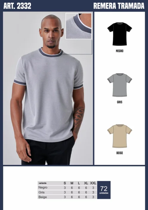 Remera Tramada