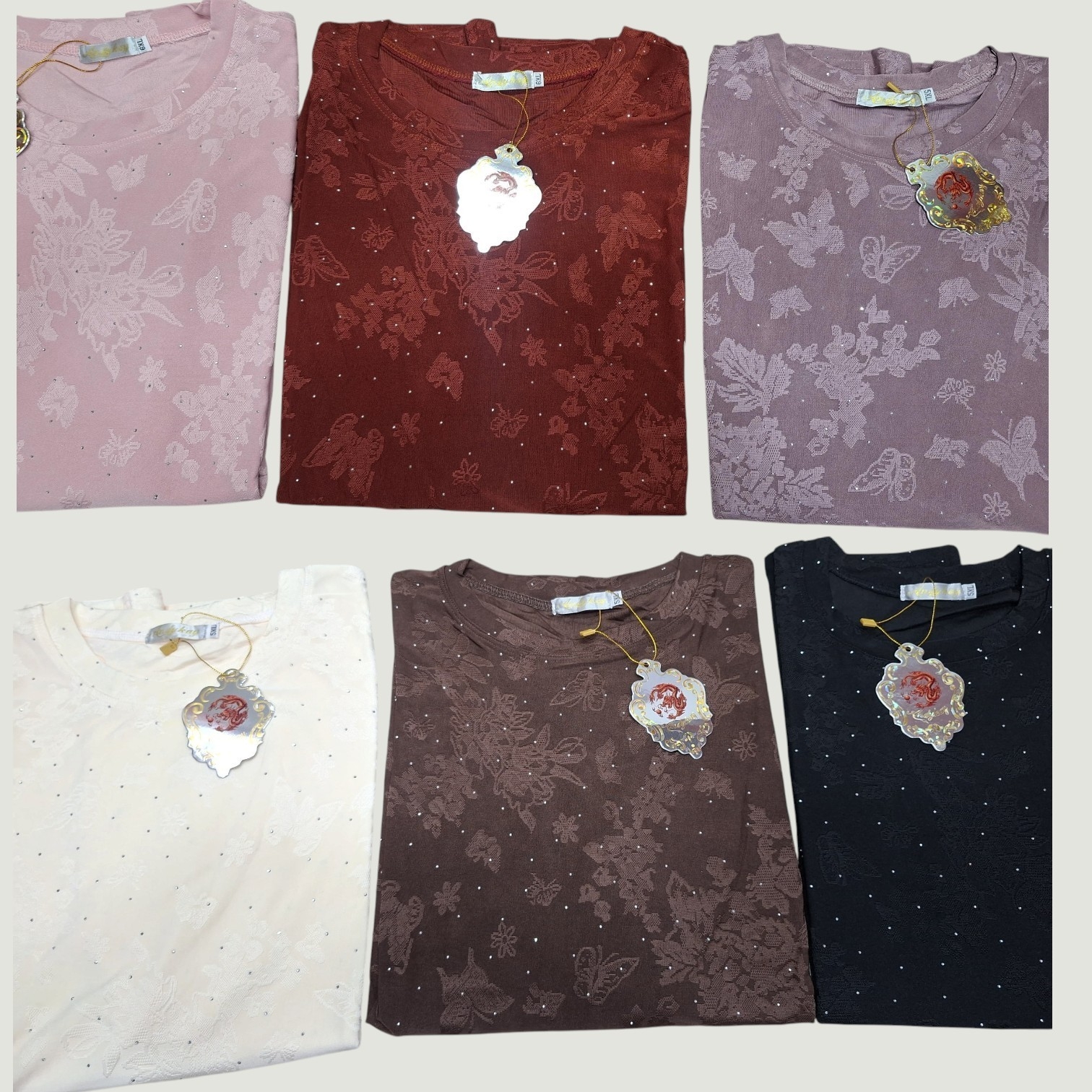 Remera Importada con Strass - Imagen 2