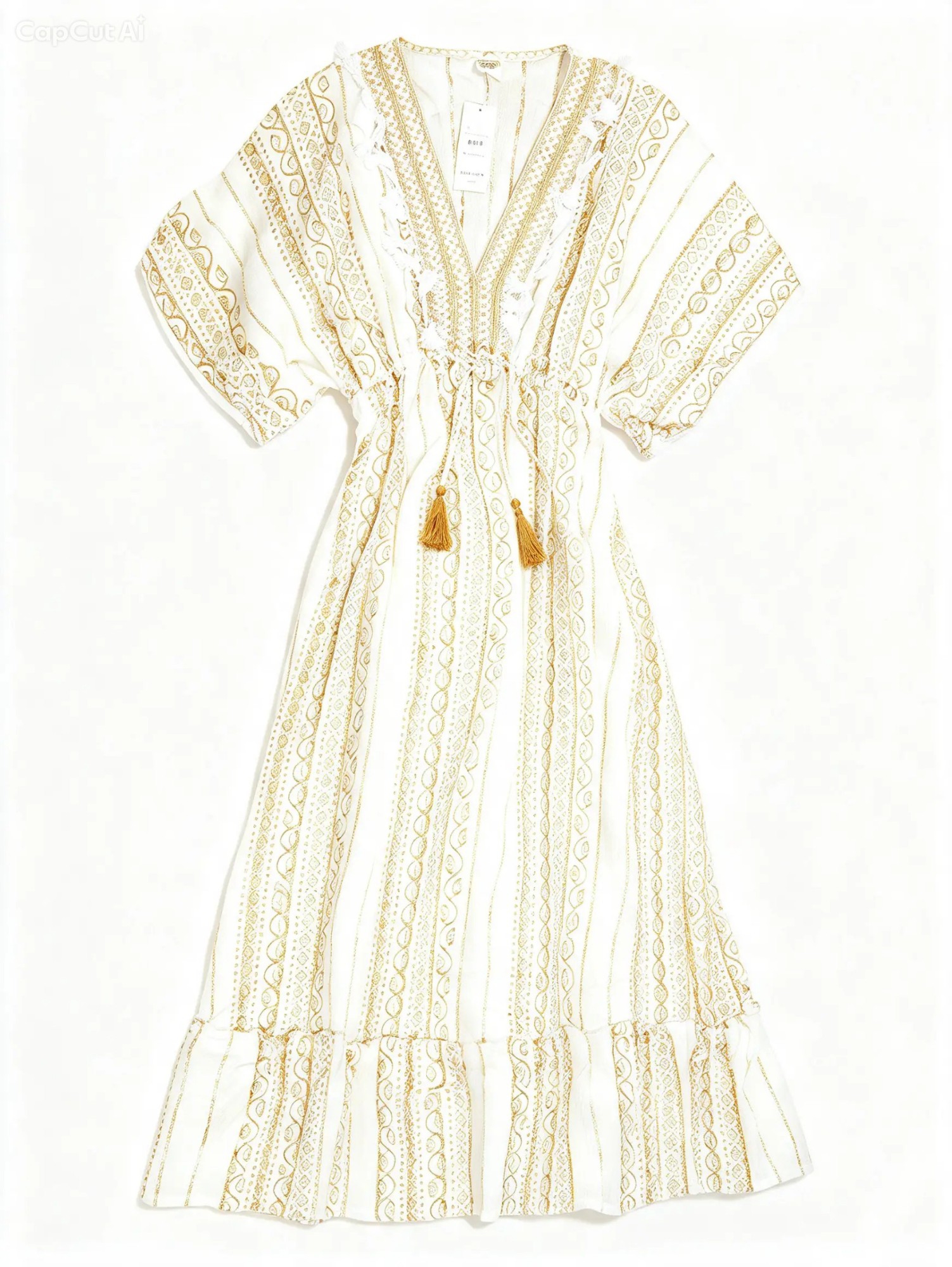 Vestido Estilo Boho con Manga - Imagen 2
