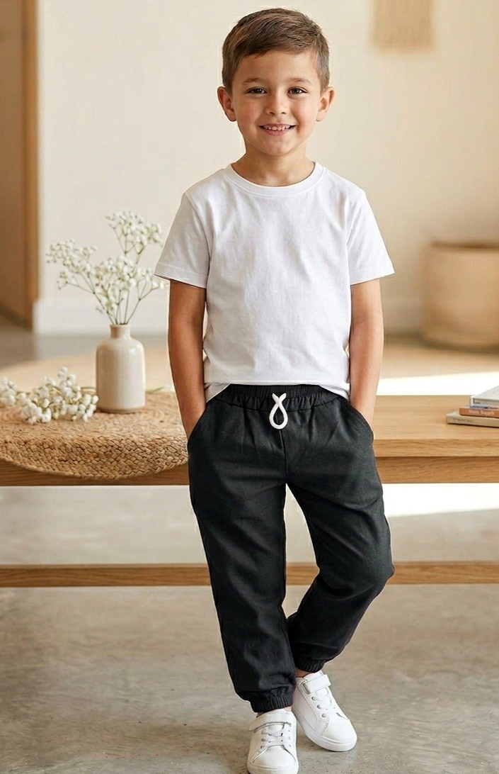 Pantalon  Jogger Nene 6a16 Bengalina - Imagen 2