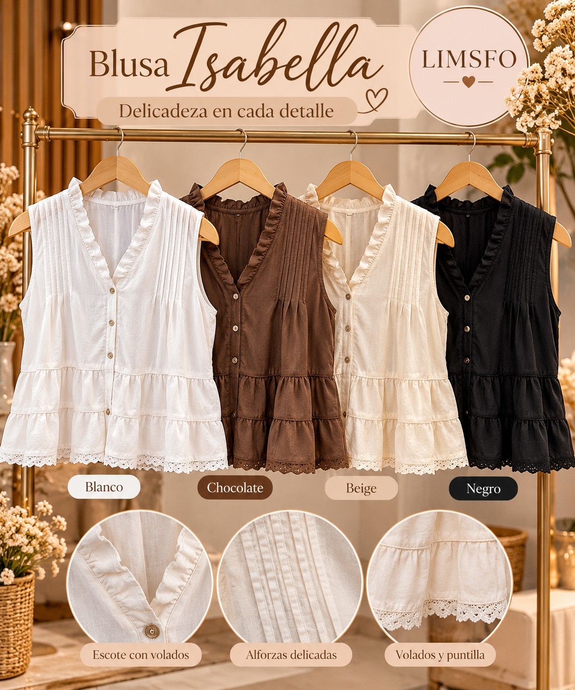 Blusa Isabella - Imagen 3
