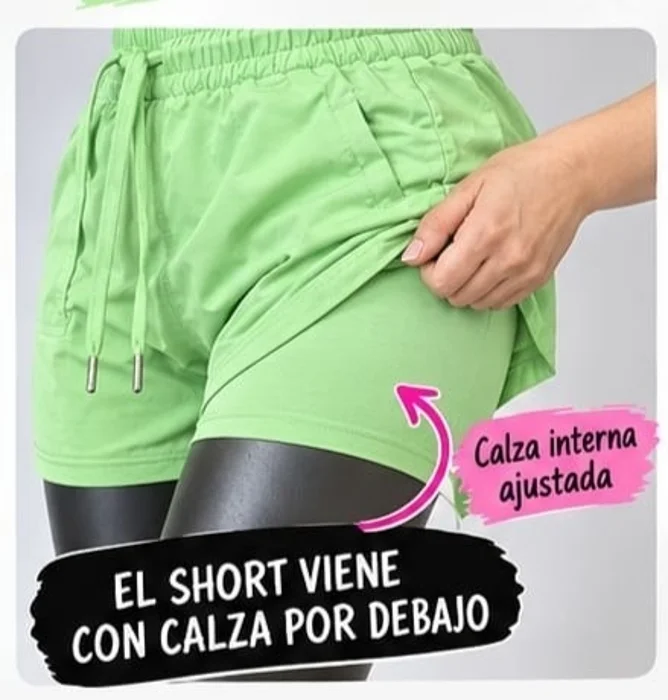 Short Dri-fit con "calza"