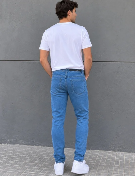 Jeans Celeste Elastizado