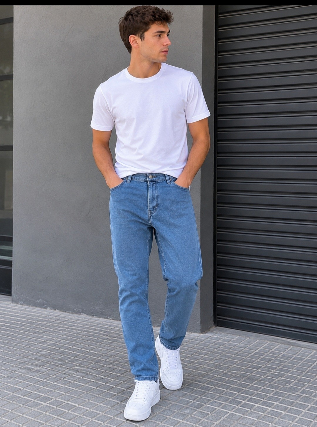 Jeans Celeste Elastizado - Imagen 2