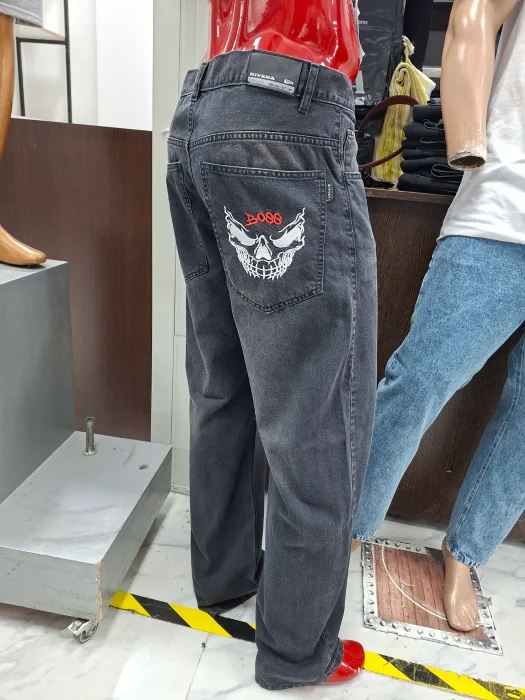 Baggy Bordado/calavera