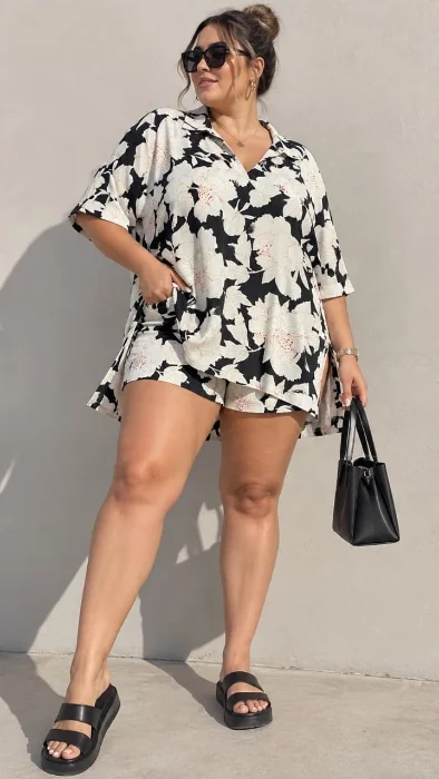 Conjunto Lino Estampado