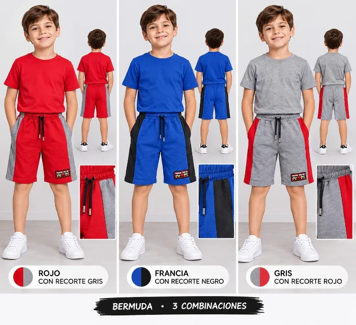 Bermudas Combinadas