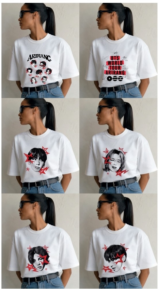 Remera Crop Estampada - Imagen 3