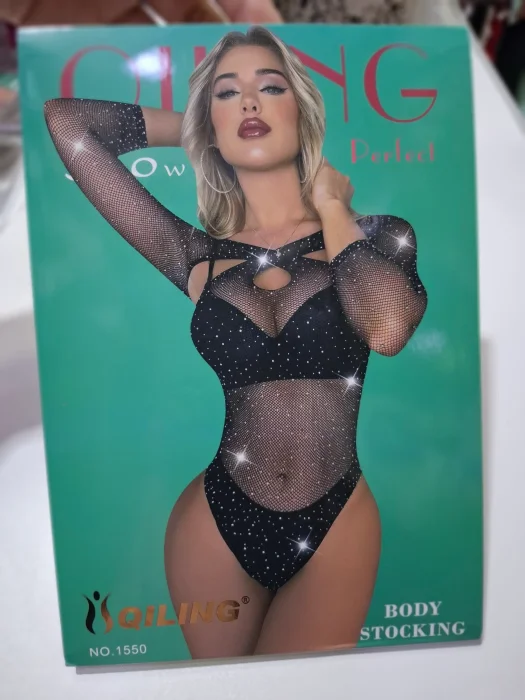 Body Red con Brillo Negro