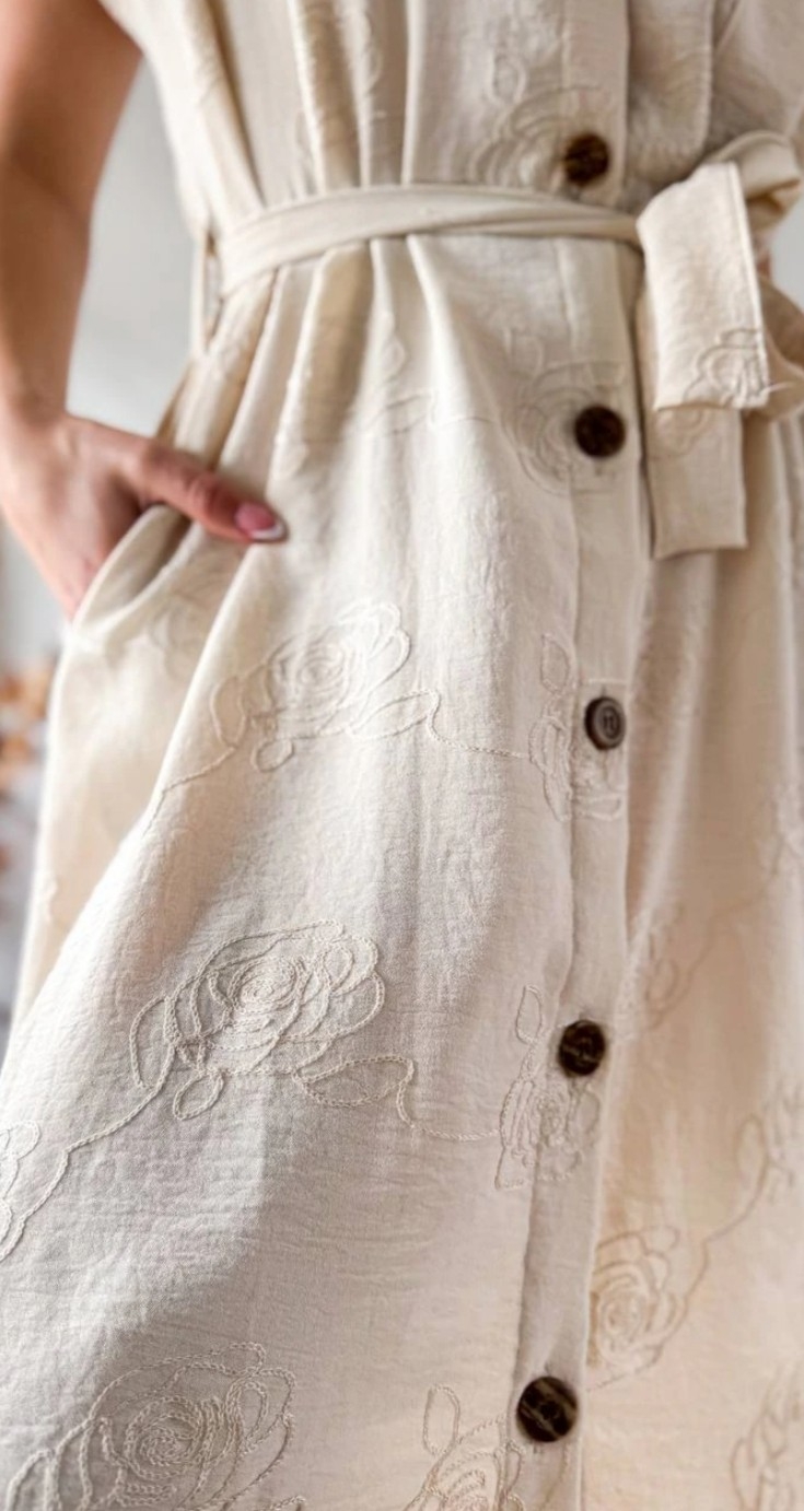 Vestido de Lino - Imagen 3