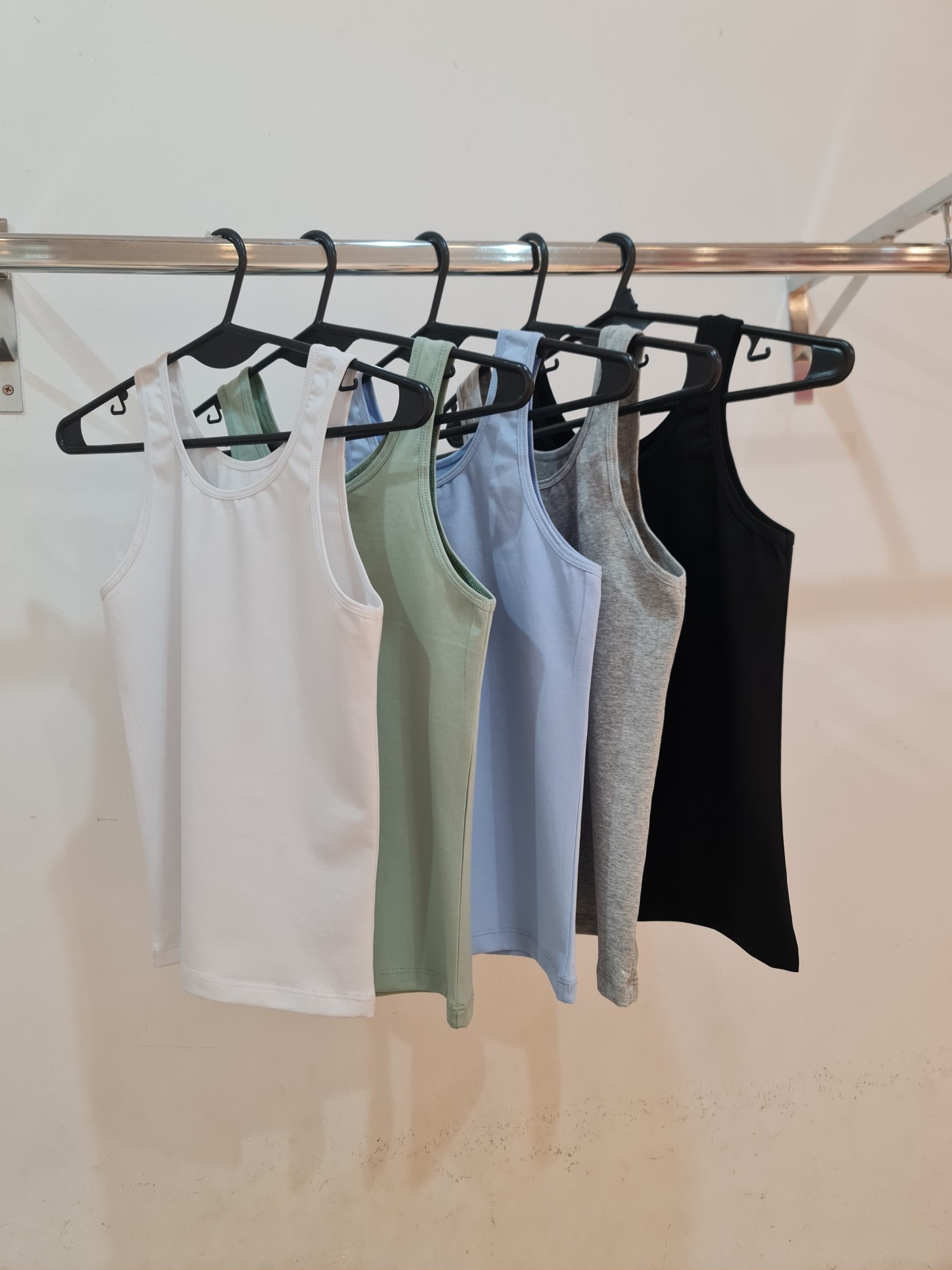 344-conjunto( Musculosa T.s+ Shorts) Talle S-l -algodon C/ Lycra - Imagen 2