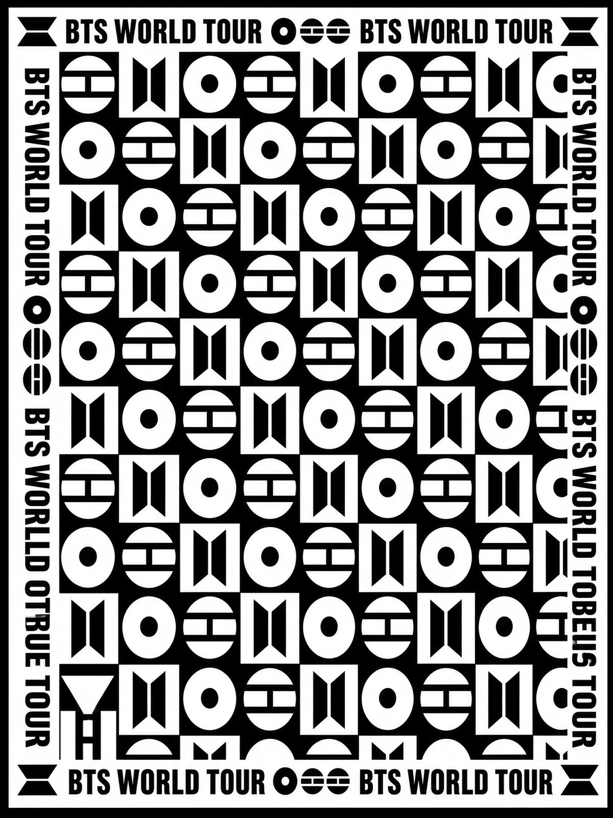 Pañuelo Bts World Tour Arirang, Mide 48cm X 48cm Aproximado - Imagen 7
