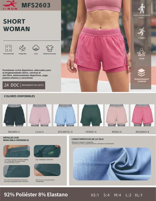 Short Calza de Dama Irun