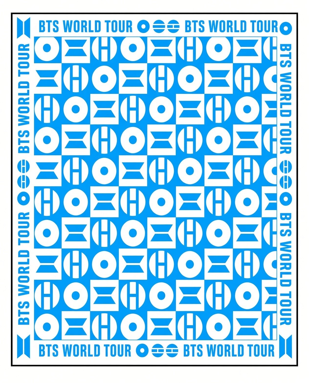 Pañuelo Bts World Tour Arirang, Mide 48cm X 48cm Aproximado - Imagen 4