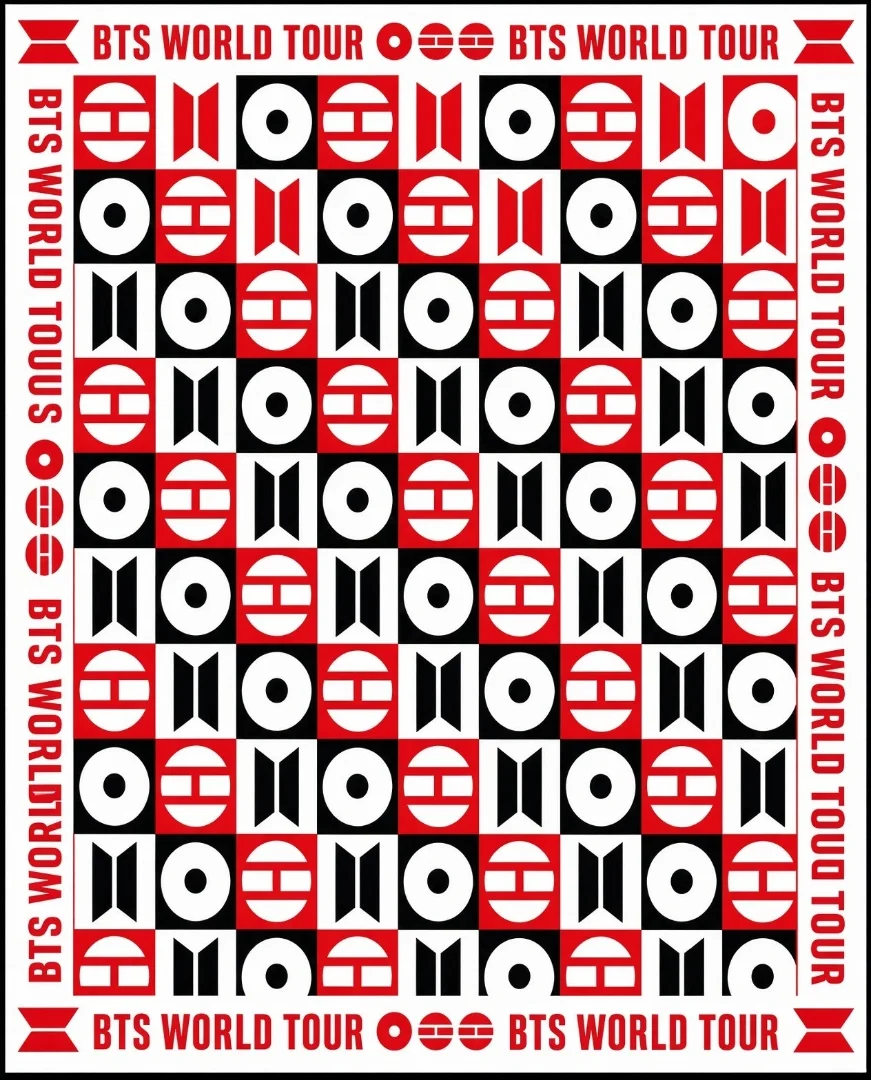 Pañuelo Bts World Tour Arirang, Mide 48cm X 48cm Aproximado - Imagen 6
