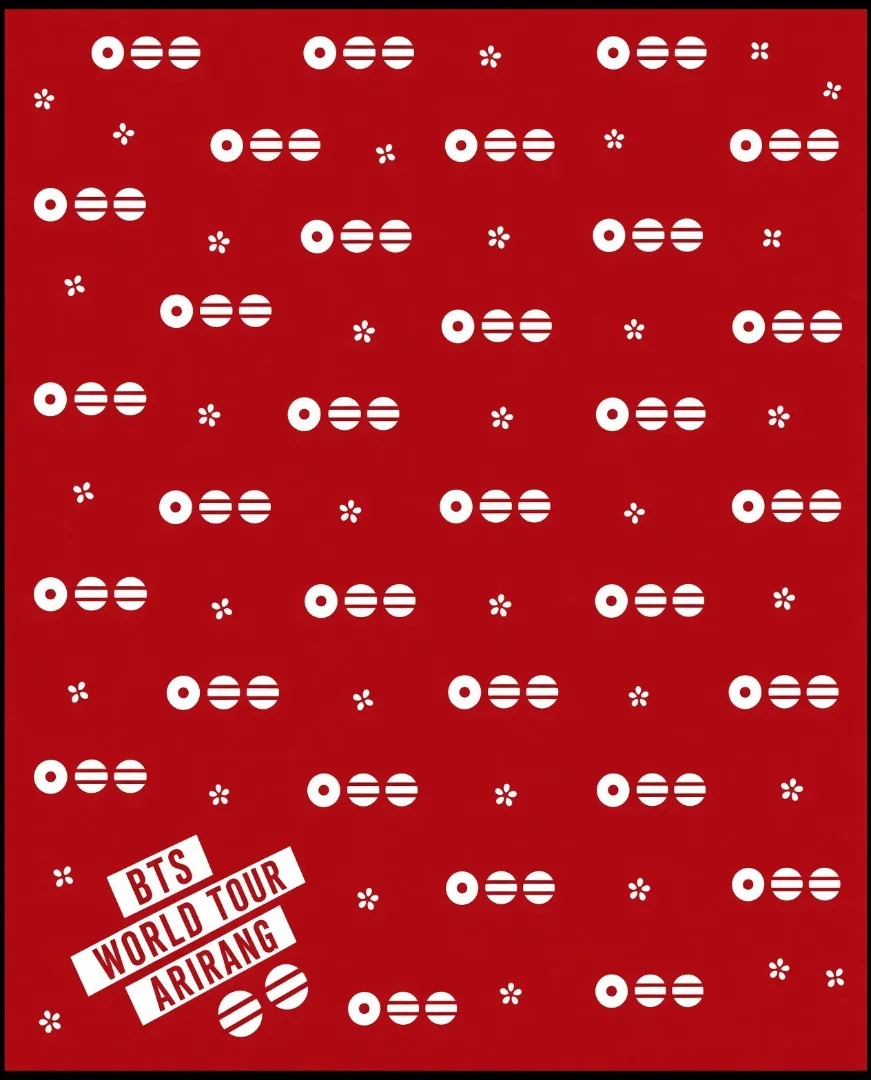 Pañuelo Bts World Tour Arirang, Mide 48cm X 48cm Aproximado - Imagen 4