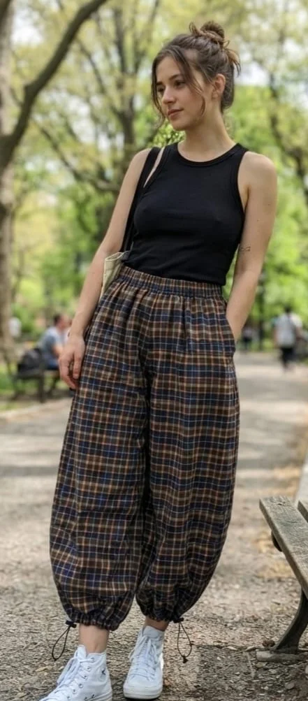 Baggy Cuadrillle Unisex - Imagen 3