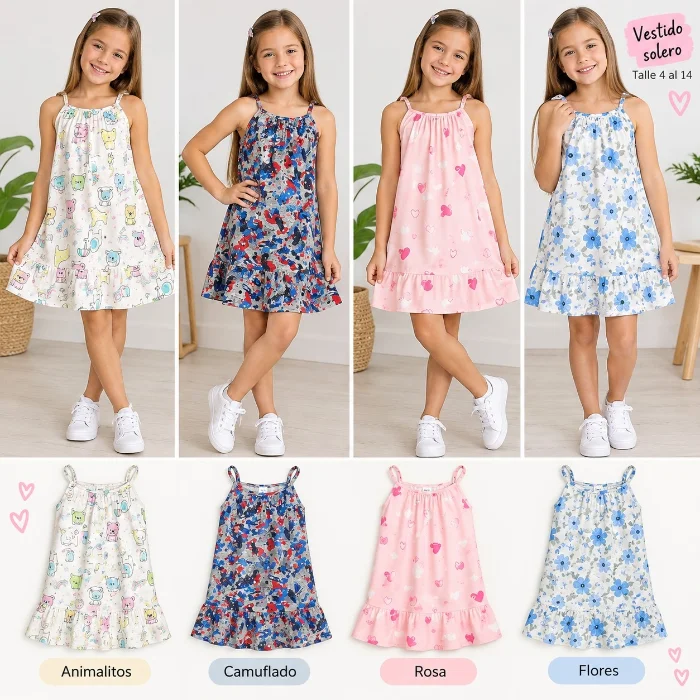 Vestido Soltero de Nenas