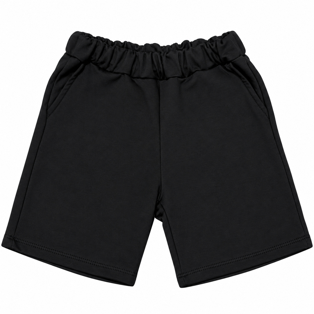 4327	bermuda Niño Teen Baggy Algodon Rustico - 4327%20negro.jpg