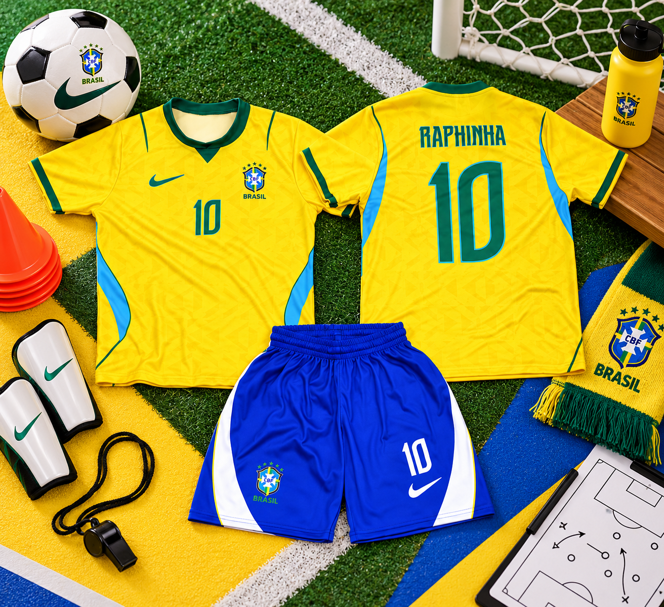  Conjunto Brasil  Raphinha #10 - 3D1A21CE-F60F-4AF3-B87F-30FADFA374F1.png