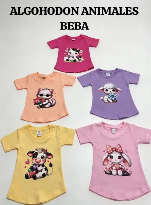 Remera de Animales Algohodon