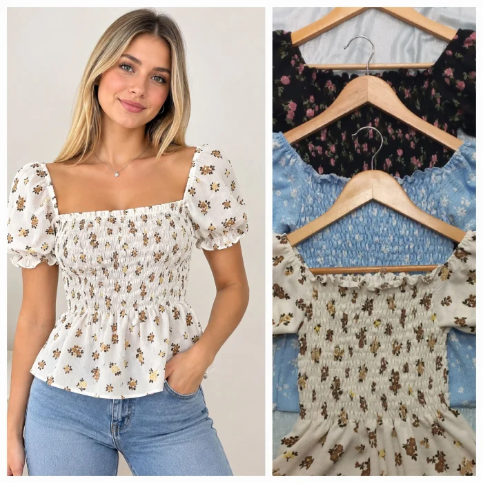 Blusa Flor Hawai