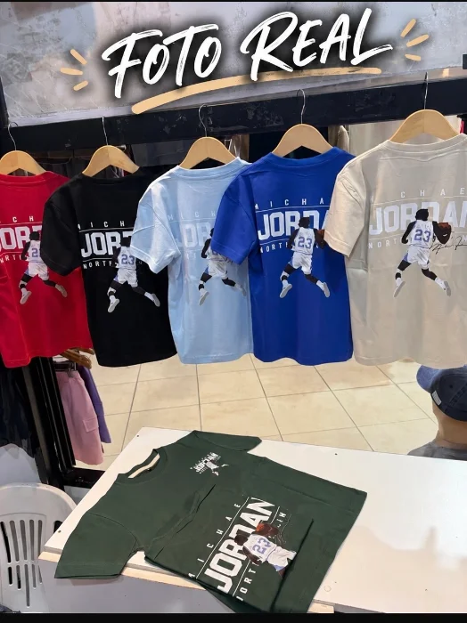  Remera Niño Doble Estampa J