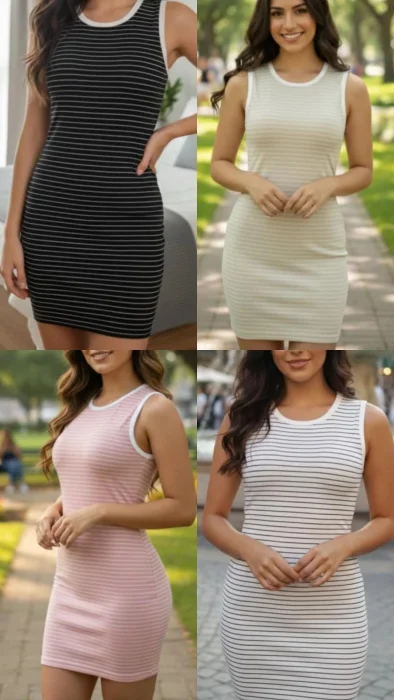 Vestido Morley Rayado