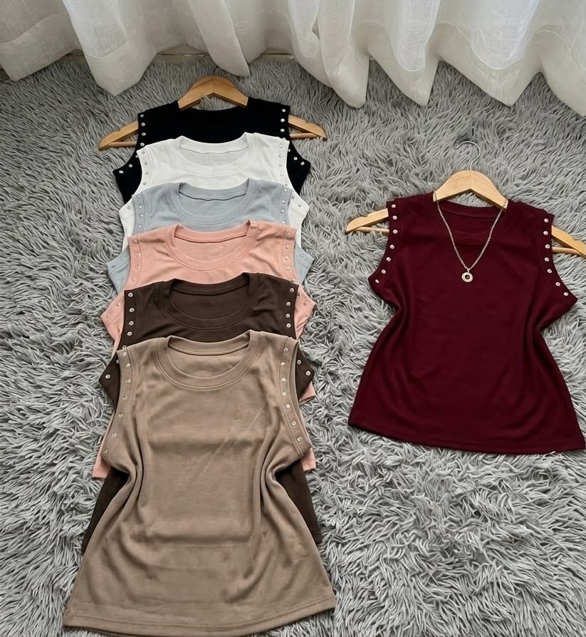 Musculosa Tachas - Imagen 3