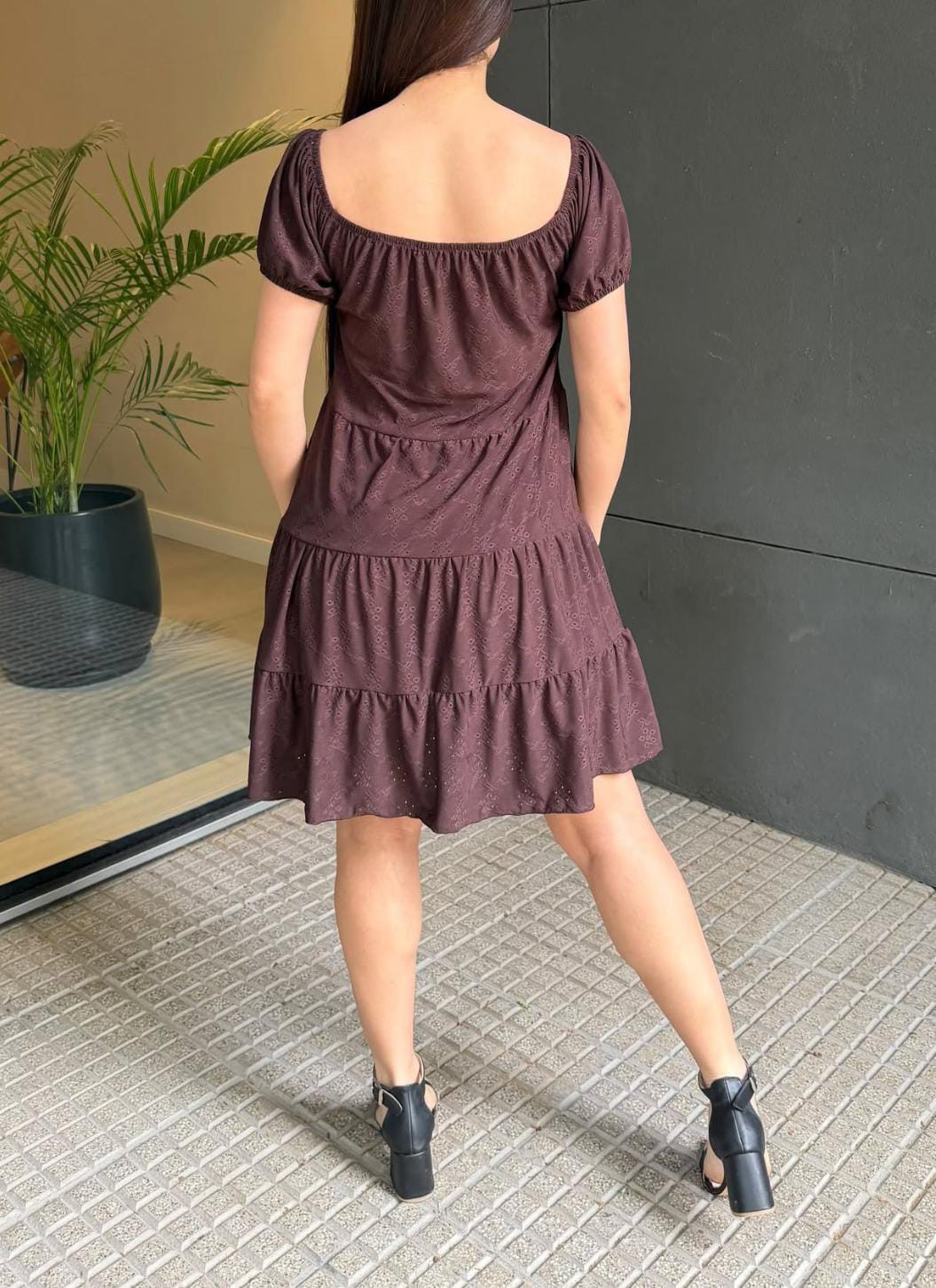 Vestido Brodery Mujer Verano Pollera Músculosa Remera Remeron Top Camisa Camiseta - Imagen 2