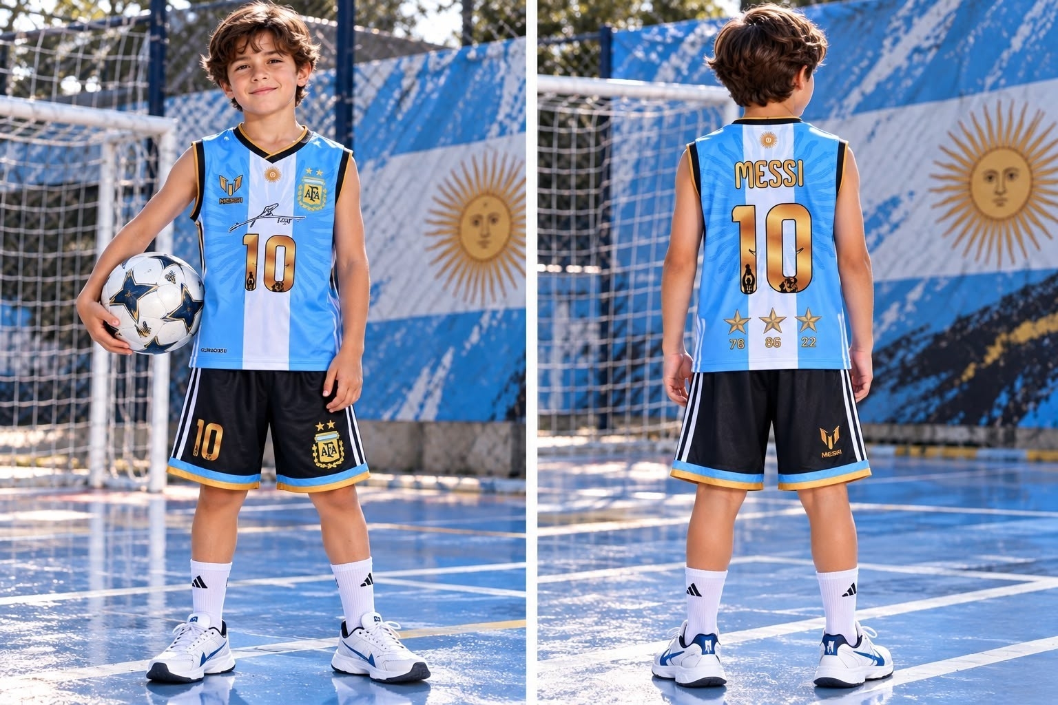 Conjunto para Niños Short Más Musculosa - Imagen 3