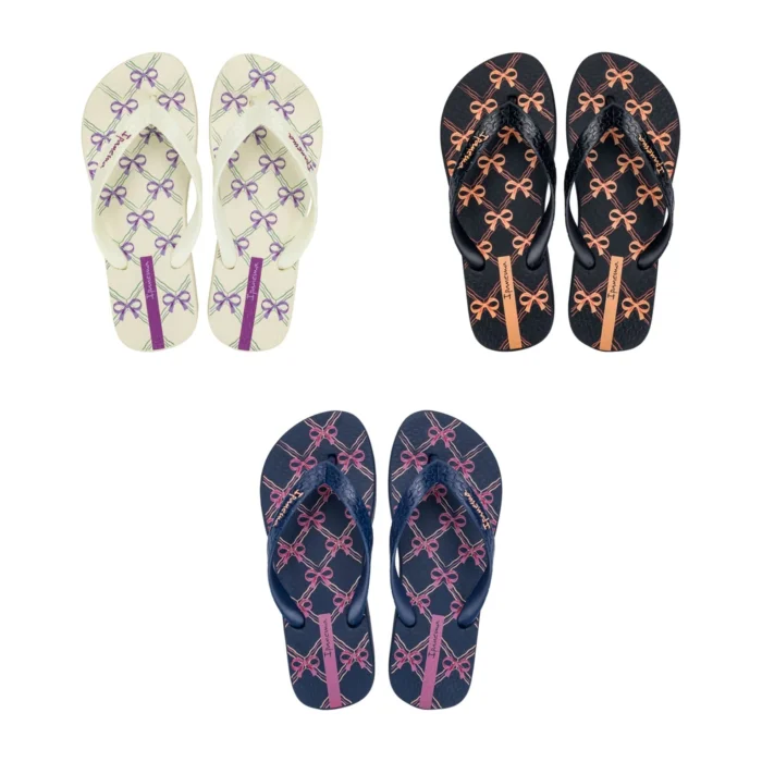 Ojotas Ipanema Estampadas Moño Livinas