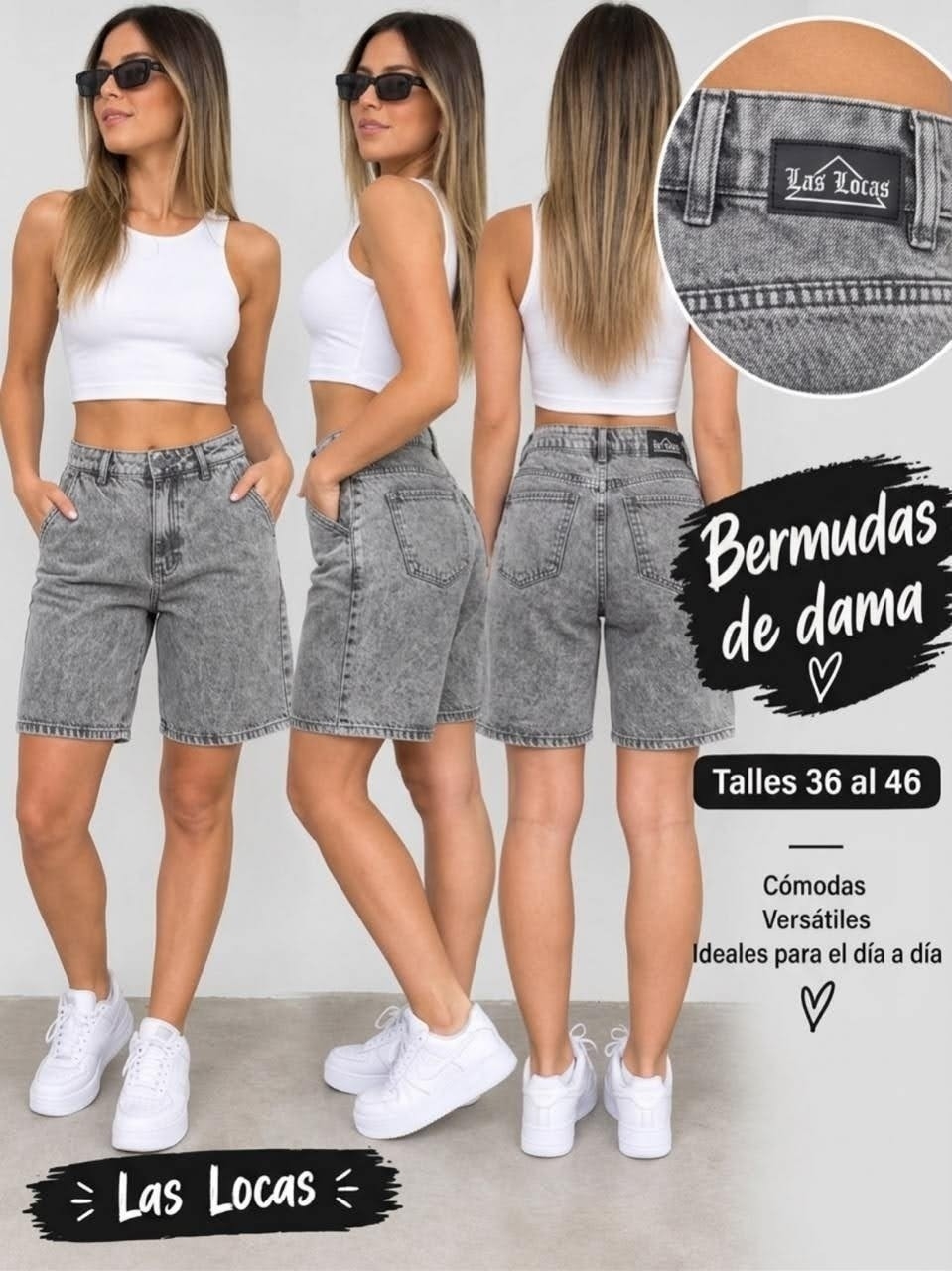 Bermudas de Jeans - Imagen 2