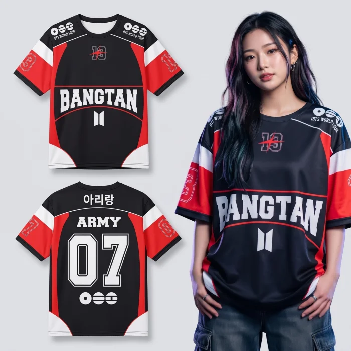Remera Bts World Tour Arirang Oversize