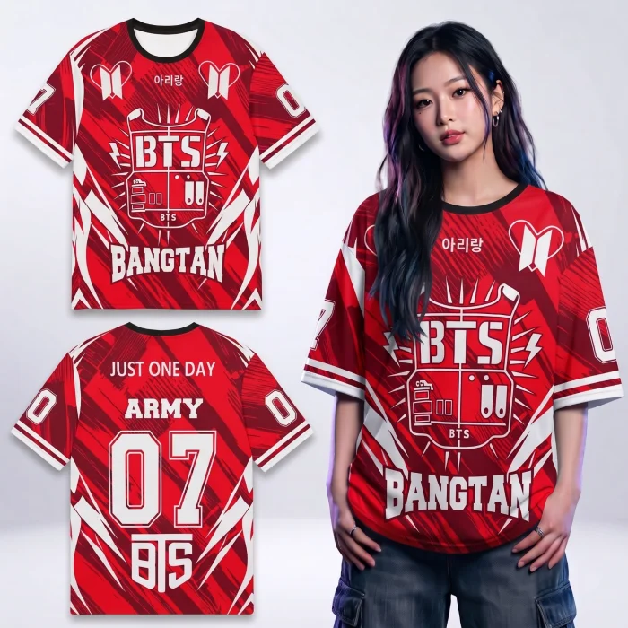 Remera Bts World Tour Arirang Oversize