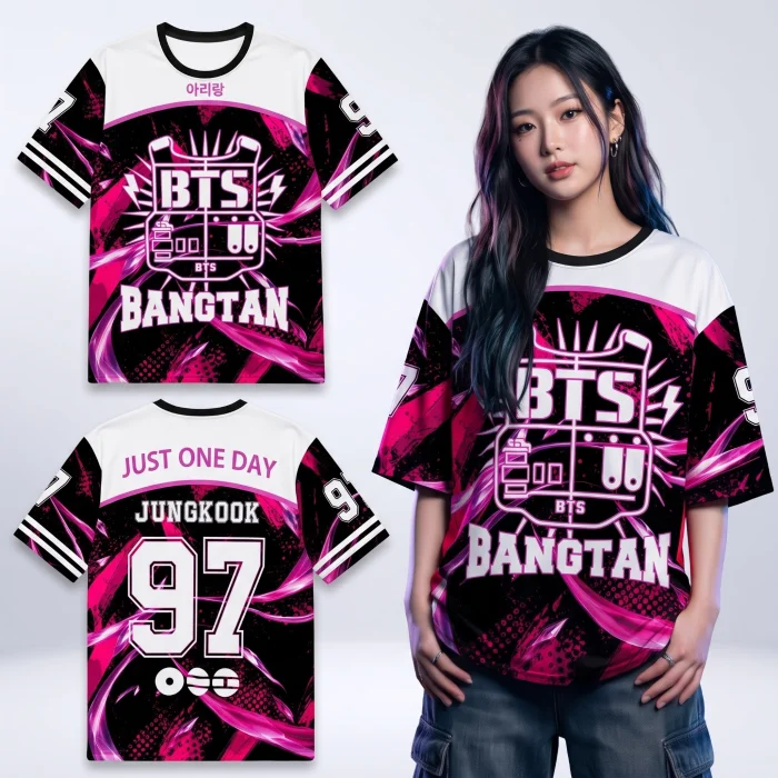 Remera Bts World Tour Arirang Oversize