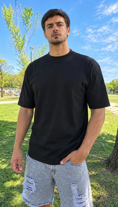 Remeras Overcize Lisas